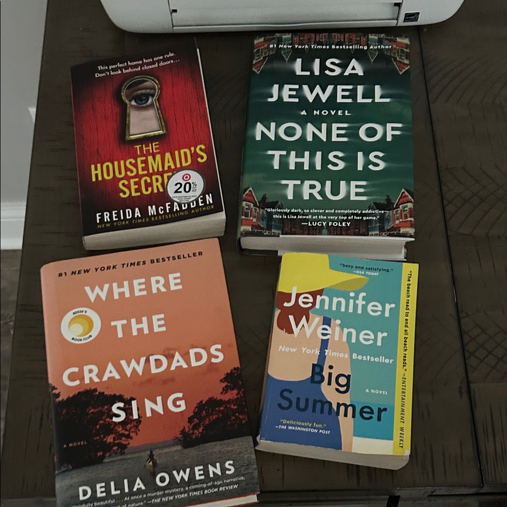 Set of Four Bestselling Novels